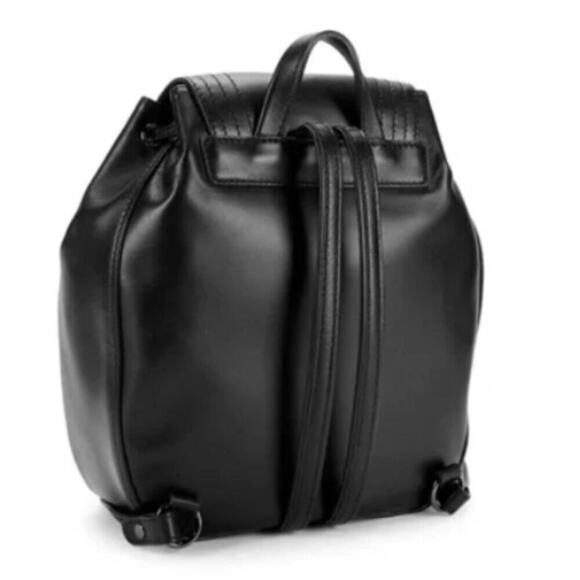 cavalcade leather backpack |Laptop Backpack Over Flap With Turnlock Closure Please Note Longchamp Cavalcade Leather Black Backpack
